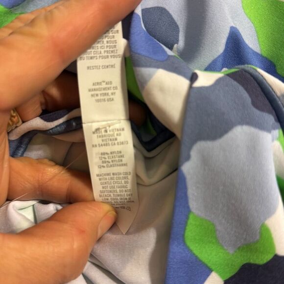 Aerie Real Me High Camo High Waisted Crossover 7/8 Legging Small NWT - Picture 12 of 12